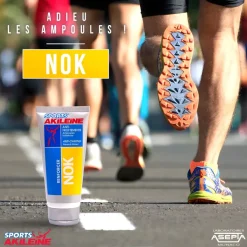 Akileïne sport Nok crème anti-frottements ampoules irritations