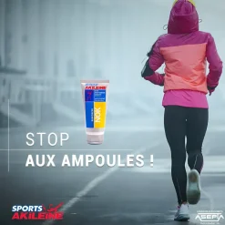 Akileïne sport Nok crème anti-frottements ampoules irritations