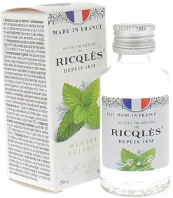 Alcool de menthe Ricqles - flacon de 50 ml
