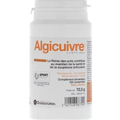 Algicuivre comprimé confort des articulations - boîte de 120 comprimés