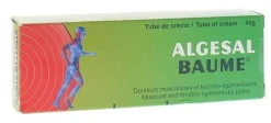 Algésal baume crème – tube 40 g