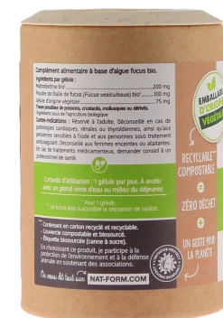Algue fucus Bio Ecoresponsable Nat&Form