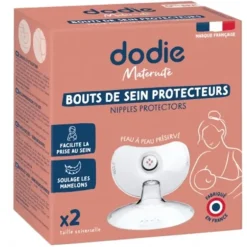 Allaitement Bouts de Sein Anatomiques taille standard Dodie - 2 bouts de sein