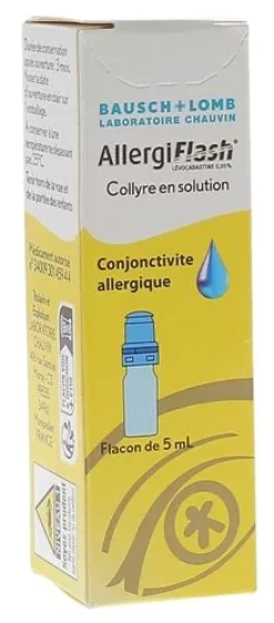 Allergiflash 0,05 % collyre - flacon de 5ml