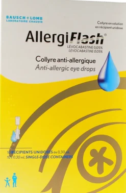 AllergiFlash 0,05 % – 10 récipients unidoses