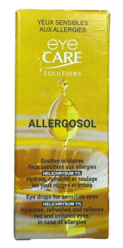 Allergosol yeux sensibles aux allergies Eye Care - flacon de 10ml