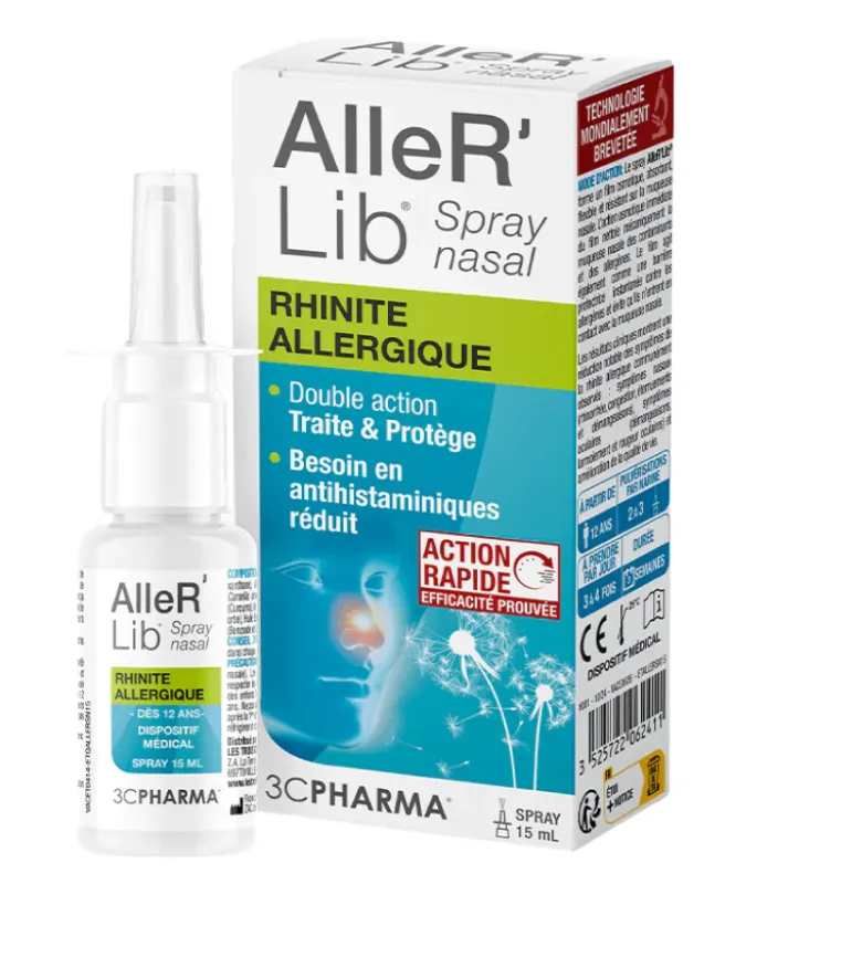 Aller'lib spray nasal 3C Pharma - spray de 15ml
