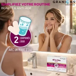 All-in-one beauté routine beauté et anti-âge Granions - boite de 60 comprimés