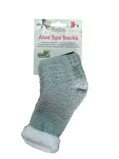 Aloe Spa Socks Chaussettes hydratantes 36-41 Airplus - une paire de chaussettes