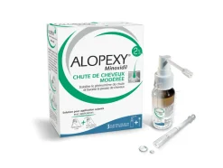 Alopexy 2% solution pour application cutanée - boîte de 3 flacons de 60ml
