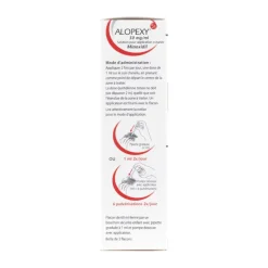 Alopexy 5% solution pour application cutanée - boite de 3 flacons de 60 ml