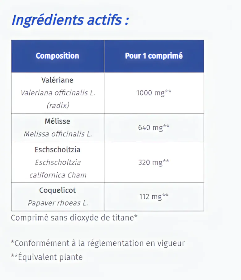 Alvityl Sommeil – 30 comprimés