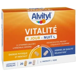 Alvityl vitalité jour/nuit - boîte de 40 comprimés