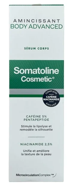 Amincissant Body advanced Sérum corps Somatoline Cosmetic - flacon-pompe de 190ml