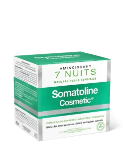Amincissant 7 Nuits Gel-crème natural peaux sensibles Somatoline Cosmetic - pot de 400 ml