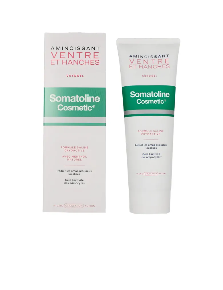 Amincissant ventre et hanches cryogel Somatoline Cosmetic - tube de 250 ml