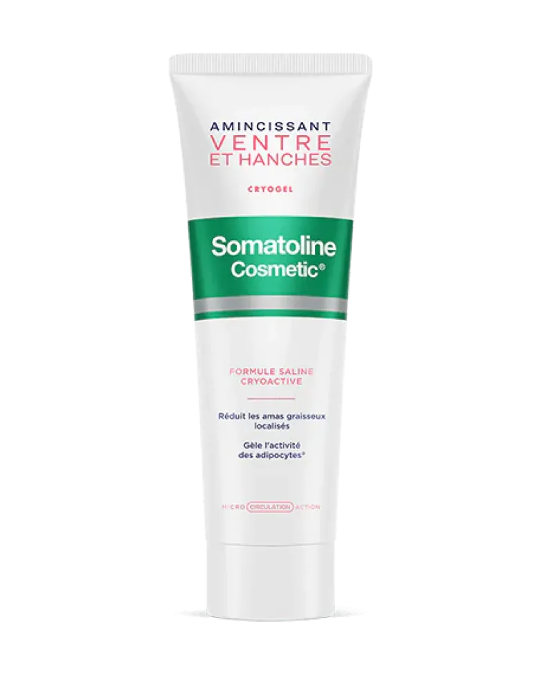 Amincissant ventre et hanches cryogel Somatoline Cosmetic - tube de 250 ml