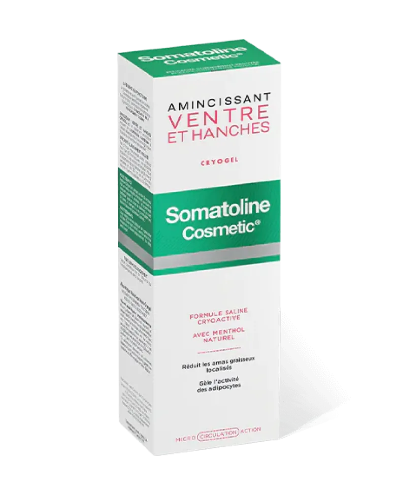 Amincissant ventre et hanches cryogel Somatoline Cosmetic - tube de 250 ml
