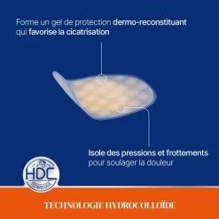 Ampoules extrême grand format Urgo - boîte de 5 pansements