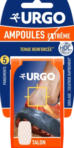 Ampoules extrême grand format Urgo - boîte de 5 pansements