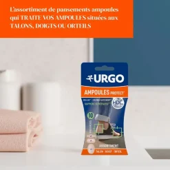 Ampoules Protect 3 formats Urgo - boîte de 10 pansements