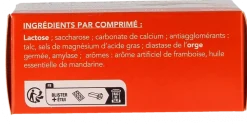 Amylodiastase Digest goût framboise mandarine - boîte de 40 comprimés à croquer