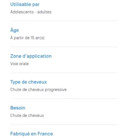 Anacaps Expert Chute de cheveux chronique Ducray