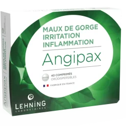 Angipax comprimé orodispersible Lehning - boîte de 40 comprimés