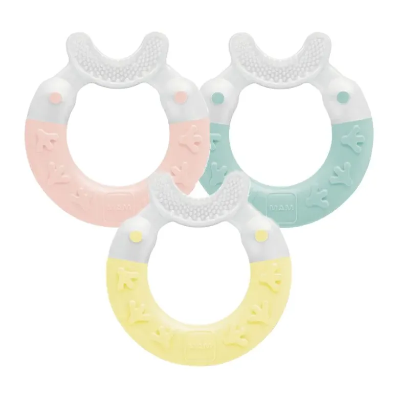 Anneau de dentition nettoyant +3 mois MAM - un anneau