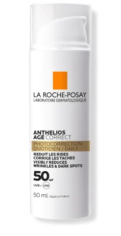 Anthelios Age Correct Soin Quotidien SPF 50 La Roche-Posay - flacon-pompe de 50ml