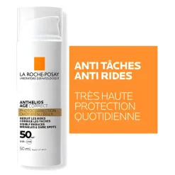 Anthelios Age Correct Soin Quotidien SPF 50 La Roche-Posay - flacon-pompe de 50ml
