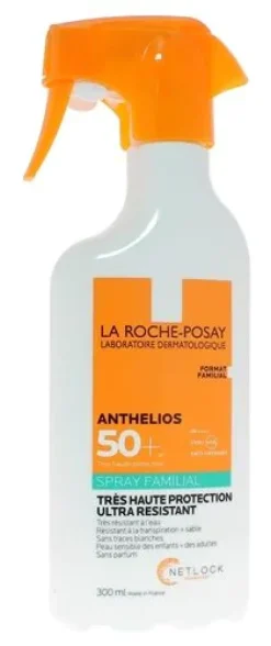 Anthelios Spray solaire familial SPF50+ La Roche-Posay - spray de 300ml