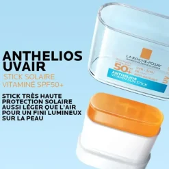 Anthelios UVAIR Stick solaire vitaminé SPF50+ La Roche-Posay - stick de 9g