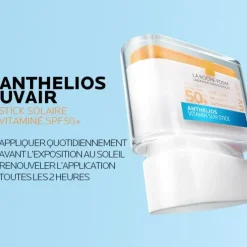 Anthelios UVAIR Stick solaire vitaminé SPF50+ La Roche-Posay - stick de 9g