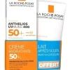 Anthelios UVmune 400 Crème hydratante SPF50+ La Roche-Posay - tube de 50ml + lait après-soleil 75ml offert