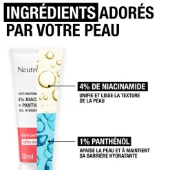Anti-bouton+ gel hydratant Neutrogena - tube de 50ml