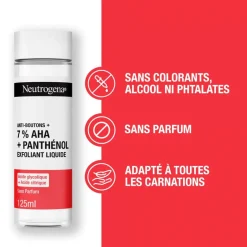 Anti-boutons+ exfoliant liquide Neutrogena - flacon de 125ml