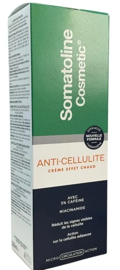 Anti-cellulite crème effet chaud Somatoline Cosmetic - tube de 250ml
