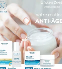 Anti-âge nuit crème régénérante Granions - pot de 50ml
