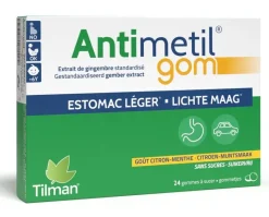 Antimetil gom états nauséeux Tilman - boite de 24 gommes