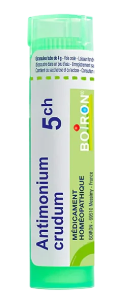 ANTIMONIUM CRUDUM granules Boiron - tube 4 g