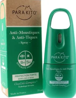 Anti-moustiques & Anti-tiques Spray protection Forte Para kito - Spray de 75ml
