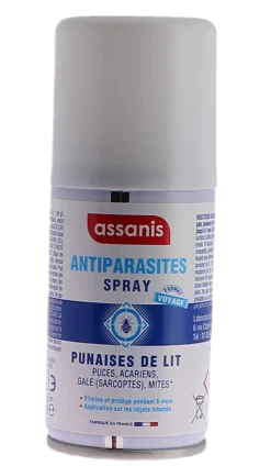 Anti-parasites spray punaises de lit Assanis – 75 ml