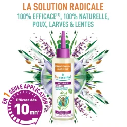 Anti-poux Lotion Traitante format familial Puressentiel - tube de 200 ml
