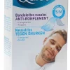 Anti-ronflement bandelette nasale taille S/M Quies - boite de 24 bandelettes