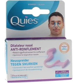 Anti-ronflement dilatateur nasal petit/moyen Quies - boîte de 1 dilatateur