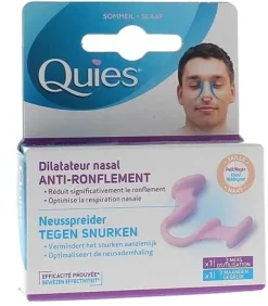 Anti-ronflement dilatateur nasal petit/moyen Quies - boîte de 1 dilatateur