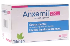 Anxemil 200 mg stress mental Tilman – 98 comprimés enrobés