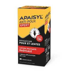Apaisyl Xpert 100% radical' lentes & poux - flacon de 100 ml + peigne