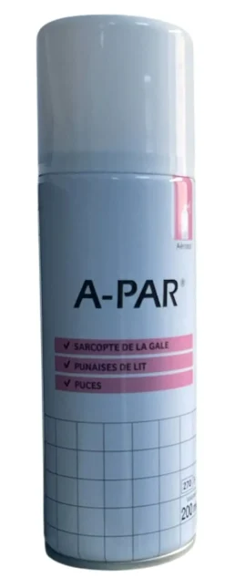 A-Par désinfectant antiparasitaire – spray 200 ml